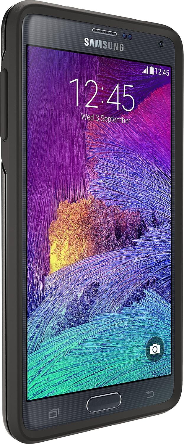 OtterBox Samsung Galaxy Note 4 Case Symmetry Series- Frustration-Free Packaging - Black