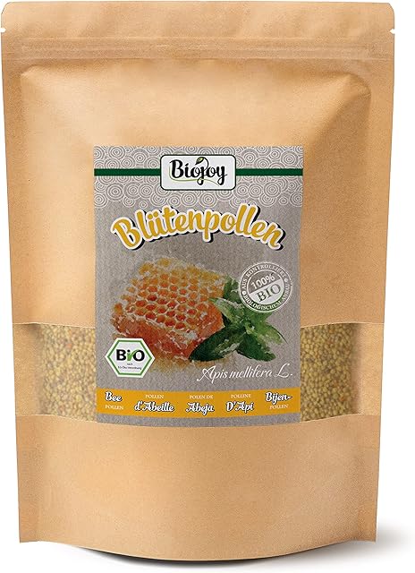 Biojoy BIO-Pyłek kwiatowy, naturalny produkt w sprawdzonej i certyfikowanej (1 kg)