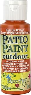 DecoArt DADCP36 Patio Paint Acrylic Tiger Lily Orange 2oz