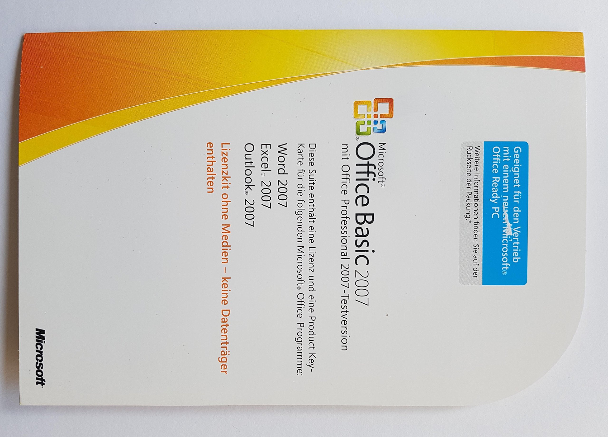 Microsoft Office Word 2007 Product Key