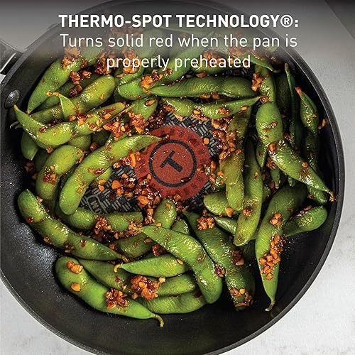 Miniatura 4 de T-fal - Sartén antiadherente de titanio con tapa segura para lavavajillas