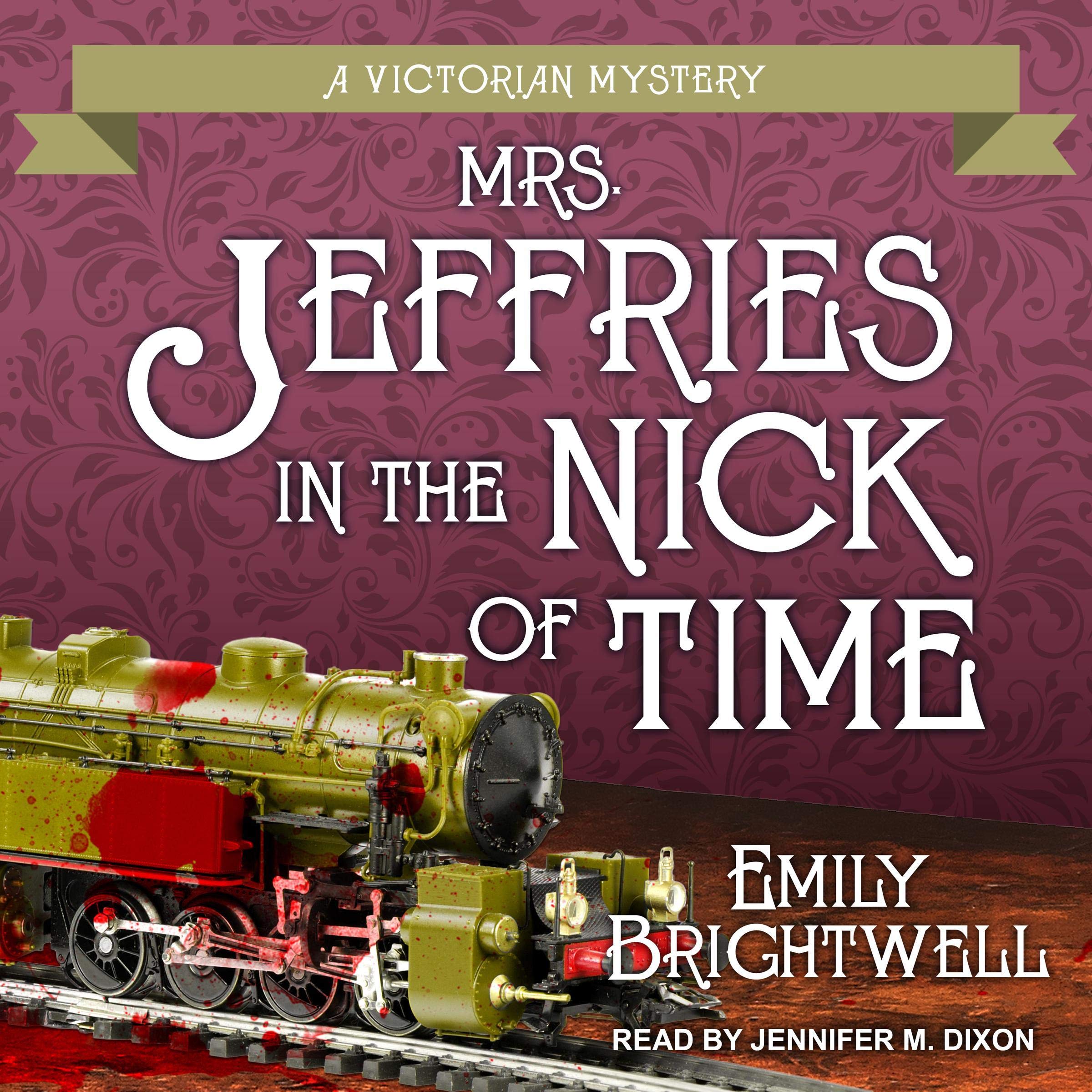 Cover art for Mrs. Jeffries in the Nick of Time