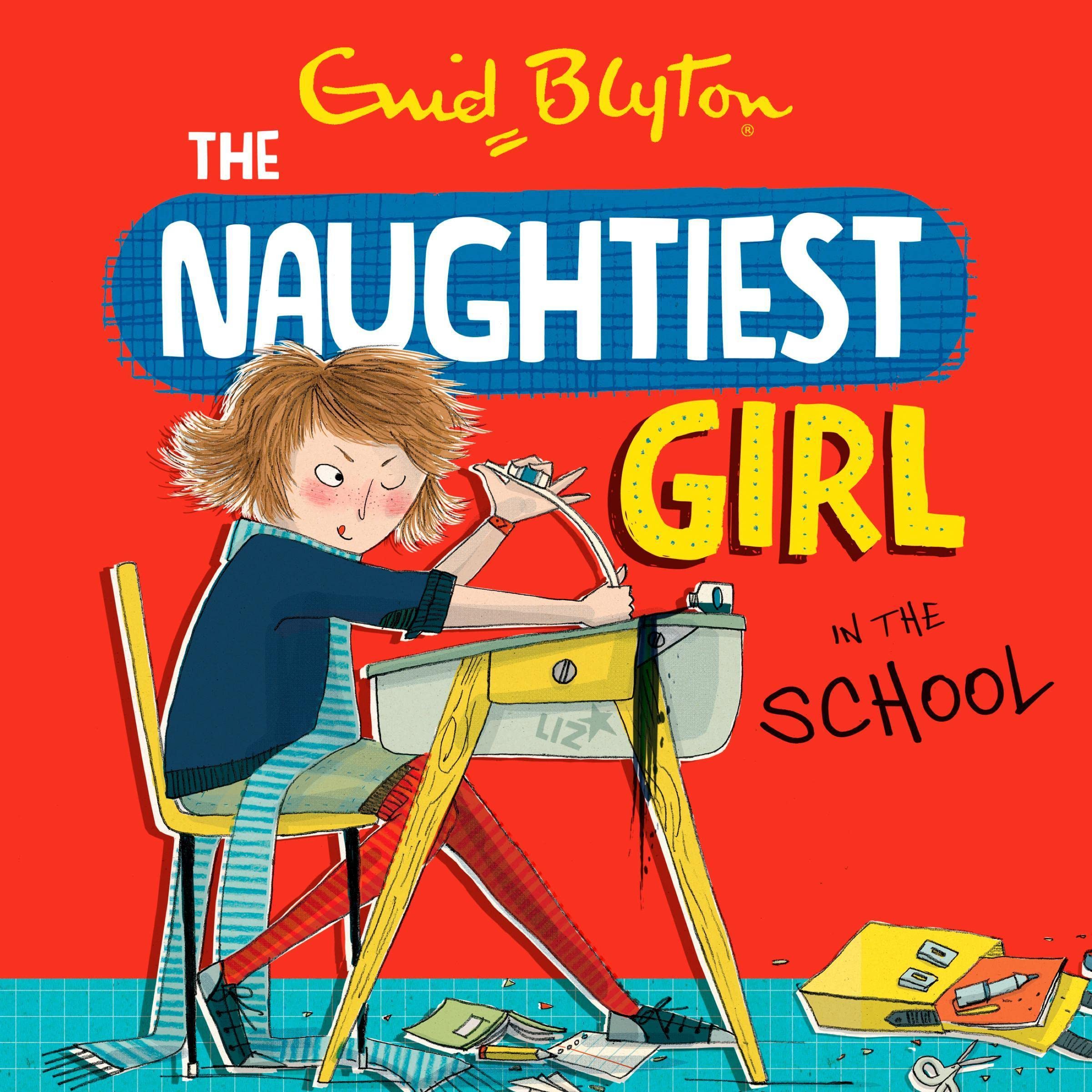 Cover art for Naughtiest Girl in the School
