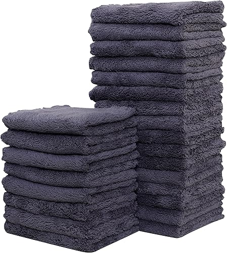 Paquete de 24 paños de cocina, no desprende pelusa, toallas reutilizables sin olor, paños de cocina de alta calidad, paños de limpieza de forro