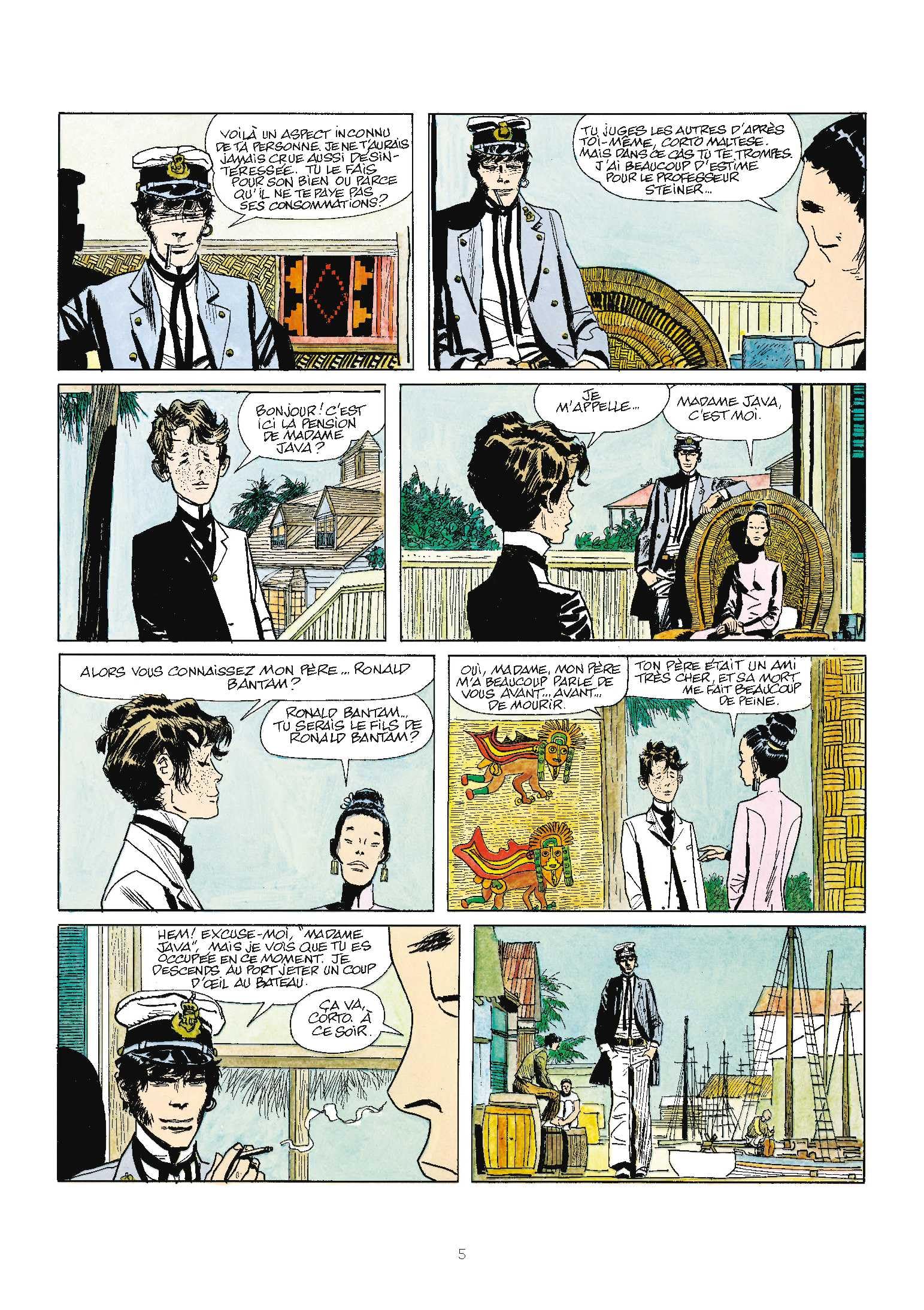 Corto Maltese - Suite caraïbéenne: "Sous le signe du Capricorne" suivi de "Corto toujours un peu plus loin"