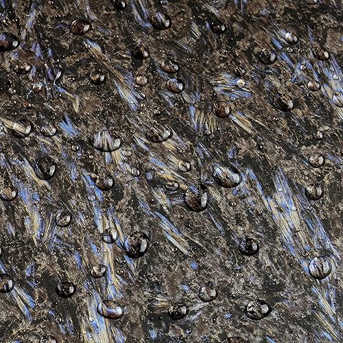 Miniatura 9 de LACHEERY Papel de contacto de mármol negro de 24 x 160 pulgadas, 24 pulgadas de ancho, papel de contacto para encimeras, papel tapiz de mármol negro