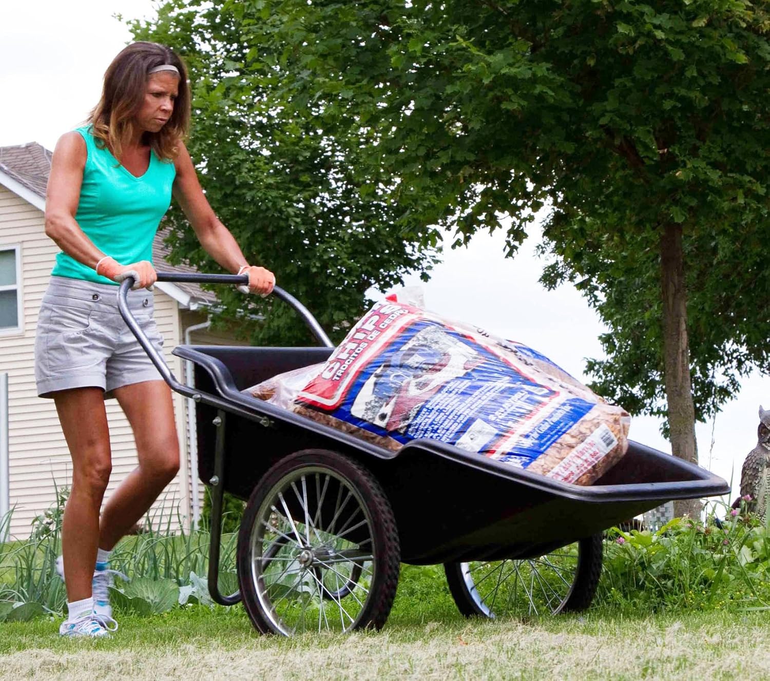 Polar Trailer #8376 Utility Cart, 65" x 29" x 29" Lawn Cart : Polar Sport Utility Cart : Patio, Lawn & Garden