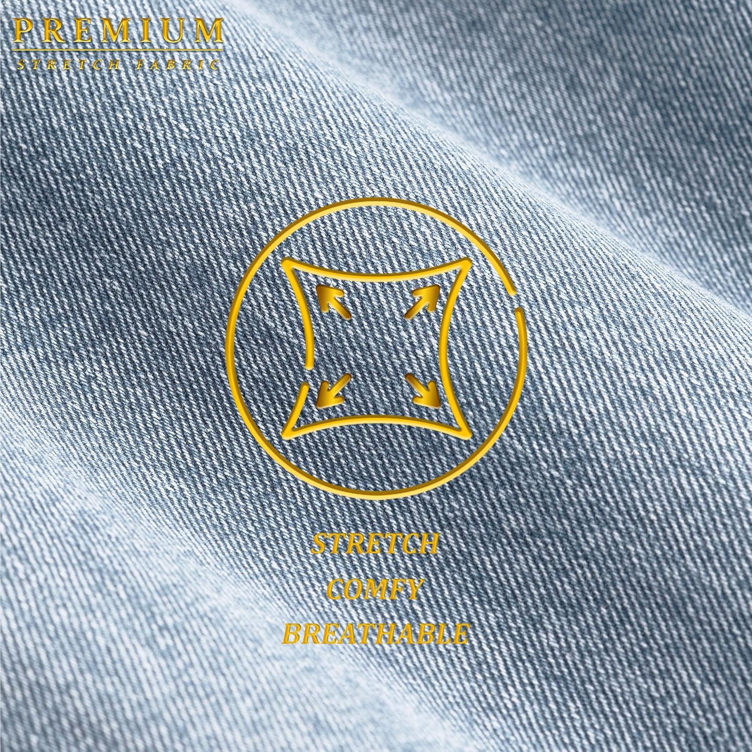 Hybrid & Company Women's Long Sleeve Denim Jackets Basic Button Down Jean Jacket with Pockets - Image 7