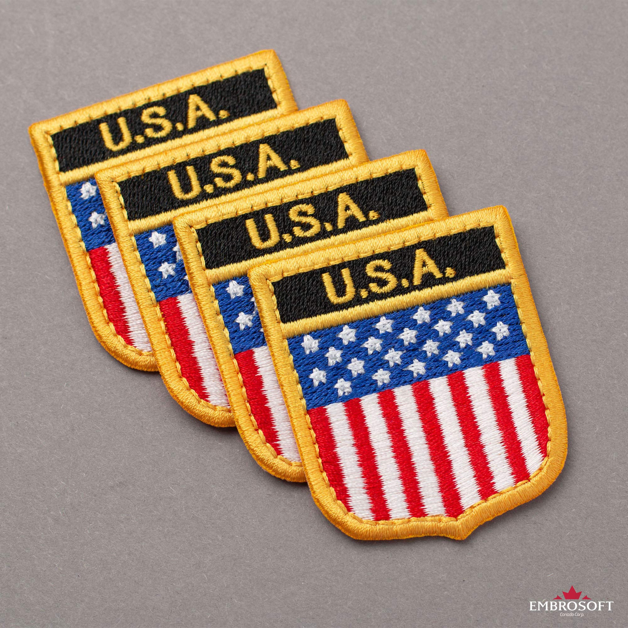 Patch ecusson imprime badge vintage drapeau blason templier chevalier r1