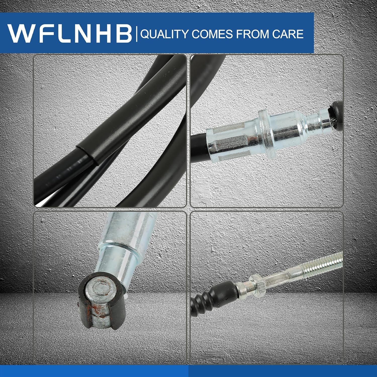 Rear Hand Brake Cable Replacement for Honda Foreman 450 4x4 TRX450S | Replacement for TRX450ES TRX450FE 1998-2003 2004 43460-HN0-A00