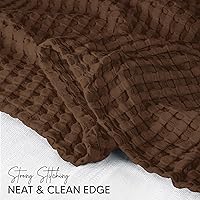Vista 66 de Utopia Bedding Sage Green 100% Cotton Waffle Blanket 300 GSM [Full - 90x84 Inch] Soft Lightweight Breathable Bed Blanket for All Season