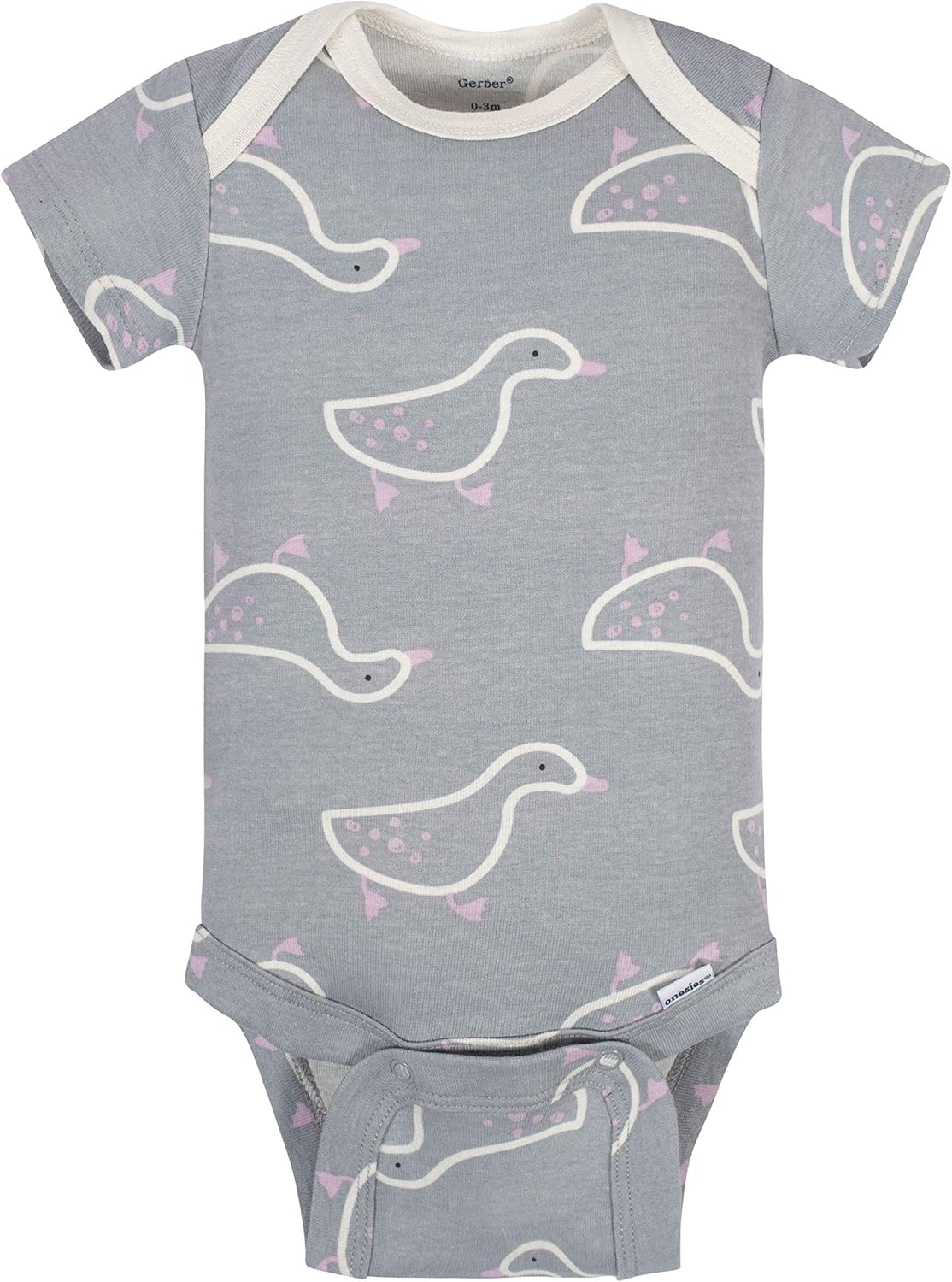 Grow by Gerber baby-boys 5-pack Short-sleeve Onesies Bodysuits - Image 5