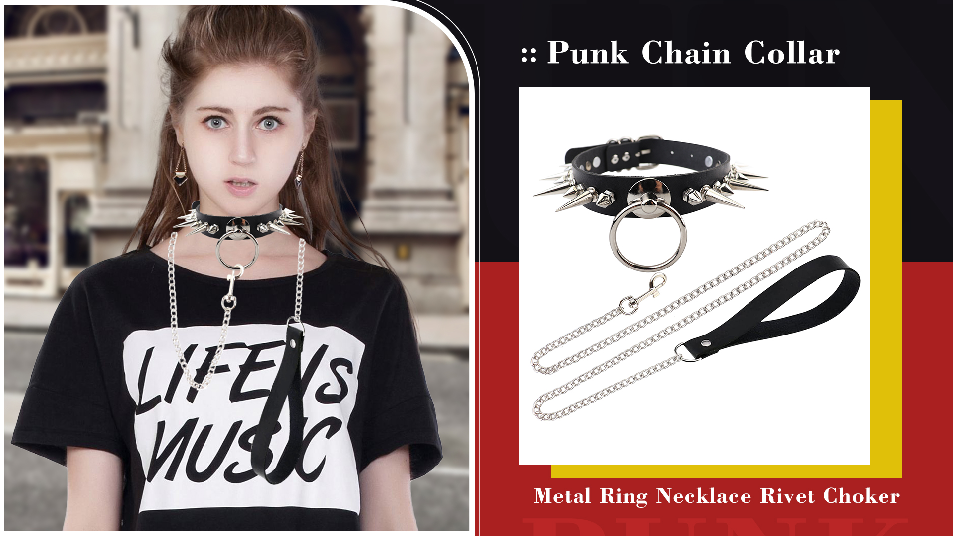 【Rosen Kreuz】RK RIVET CHOKER Rosen Kreuz】RK RIVET CHOKER $_12.JPG?set_id=880000500F