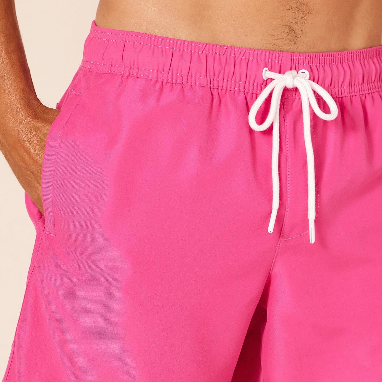 Amazon Essentials Men's 7" Quick-Dry Swim Trunk - Discontinued Colors X-Small Hot Pink