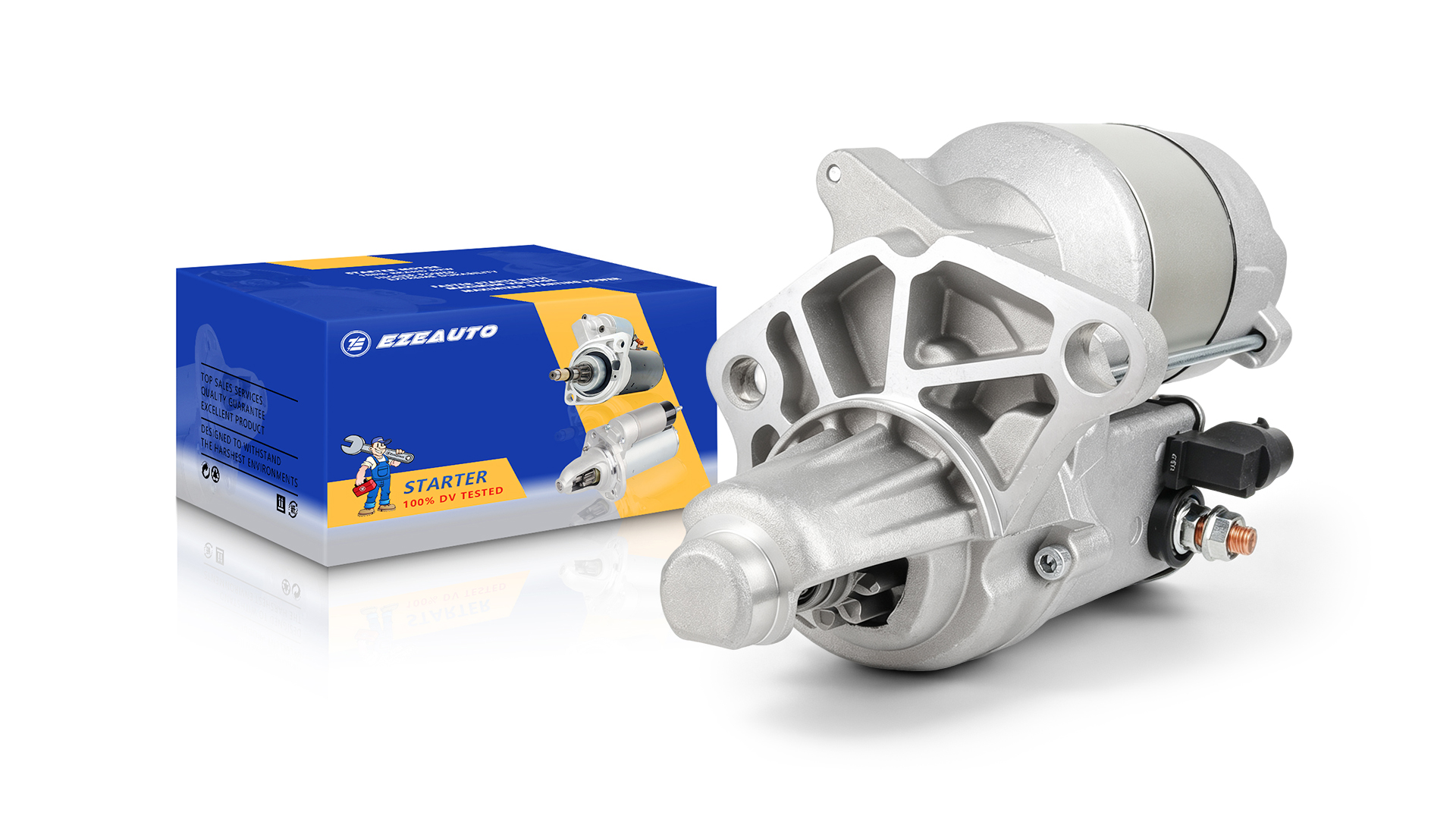 Image of Ezexpreze 17785 New Starter for Dodge Ram 1500 1999-2008, 3.7L 3.9L 4.7L 5.2L 5.9L, for Dakota 1999-2009, for Durango 1999-2003, for Ram 2500 3500 1999-2003
