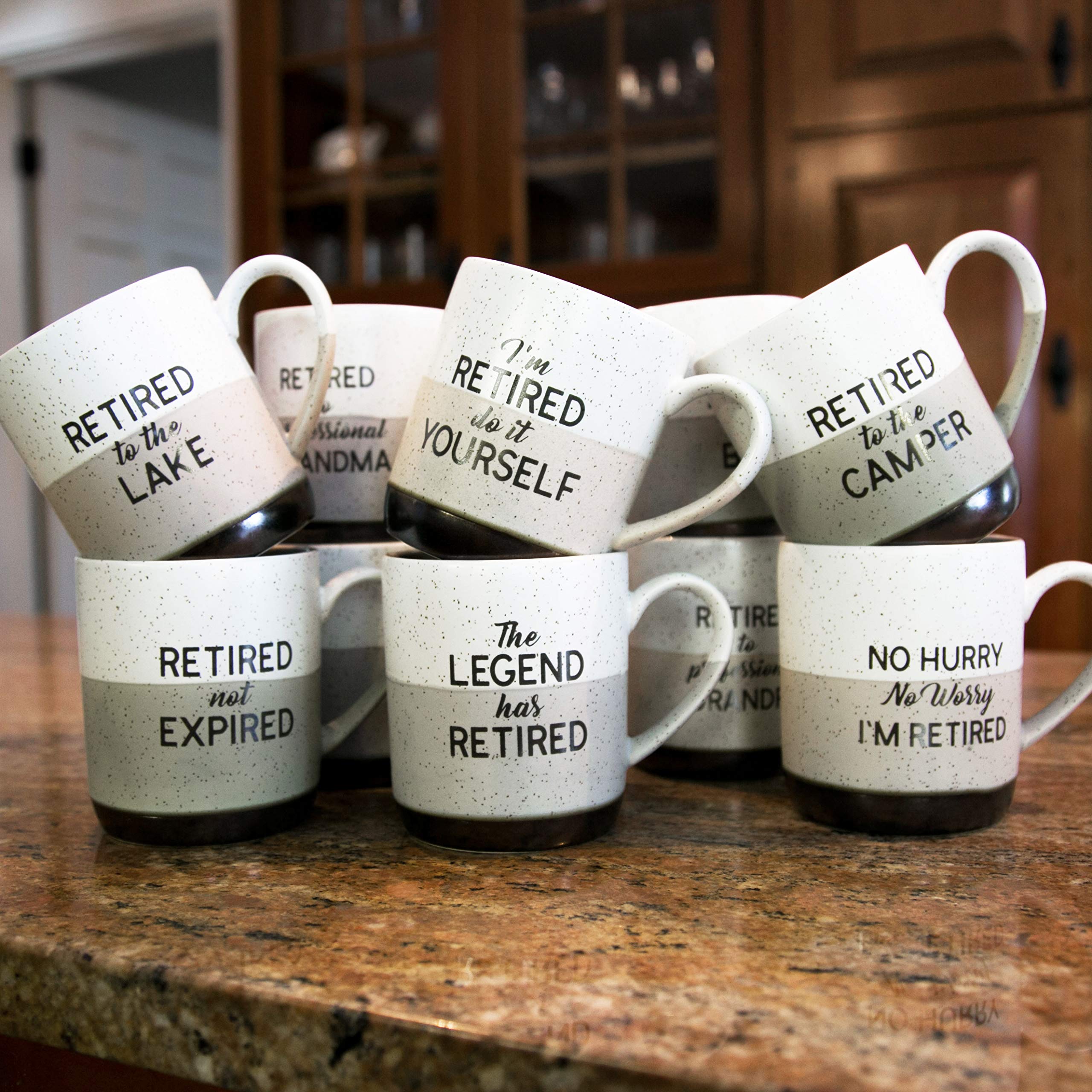 Mug En Céramique Avec Inscription « I'm Not Retired, I'm A