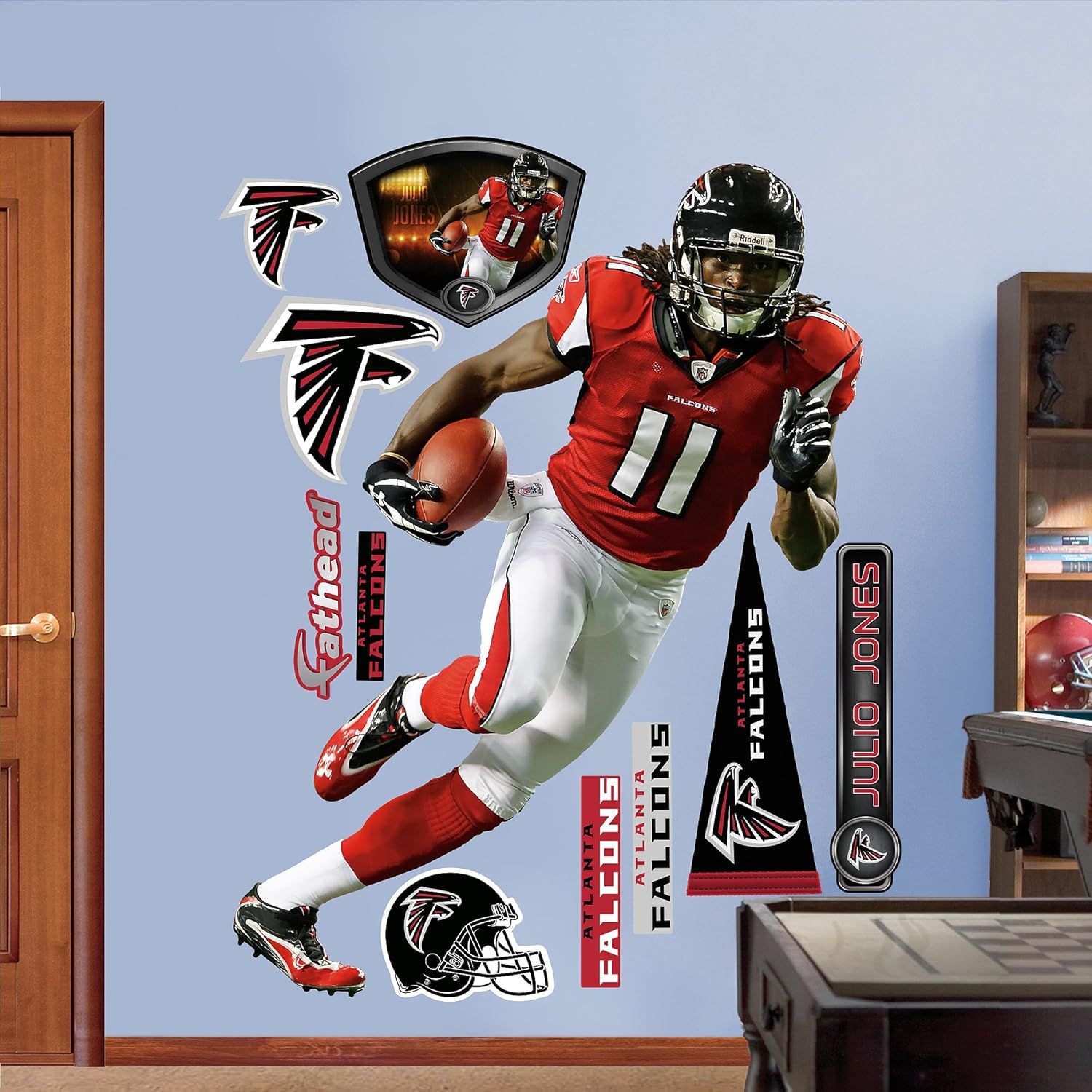 FH1220756 NFL Julio Jones Vinyl Wall Graphic Decal Sticker