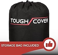 Vista 7 de Tough Cover Cubierta para soplador de nieve 600D impermeable al aire libre, cubierta resistente para quitanieves, ajuste universal para EGO, Honda
