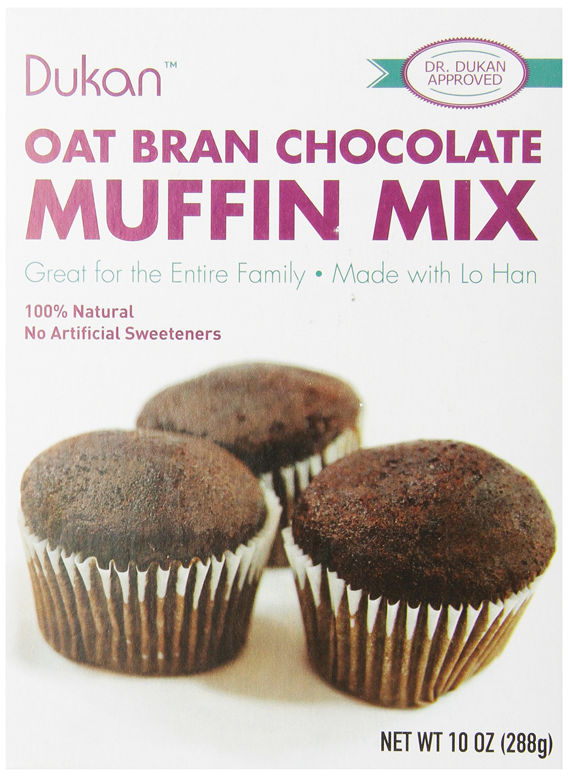 Buy Dukan Diet Oat Bran Muffin Mix, Chocolate, 10 Ounce Online at