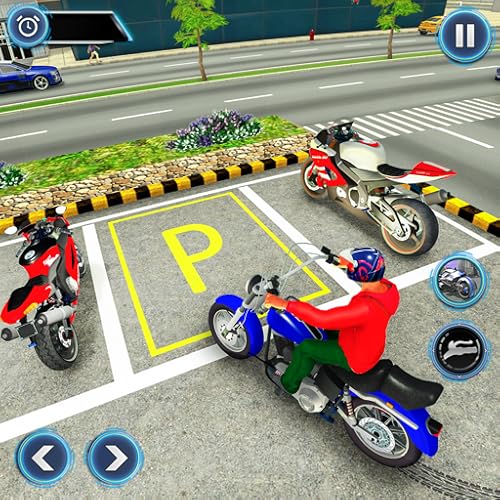 US Motorcycle Parking Off Road Stunt Bike Driving Games