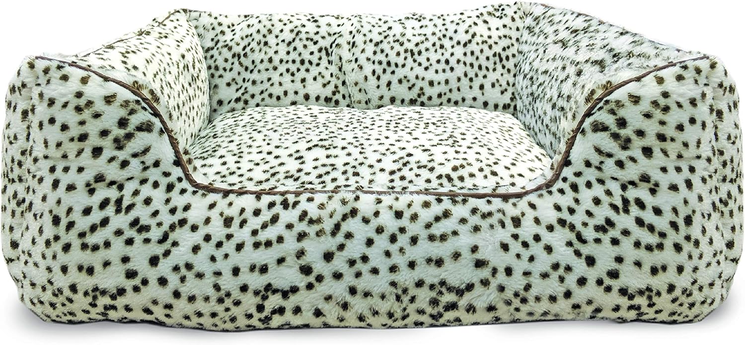 SPOT Ethical Products Sleep Zone Snow Leopard Step in Pet Bed 31"