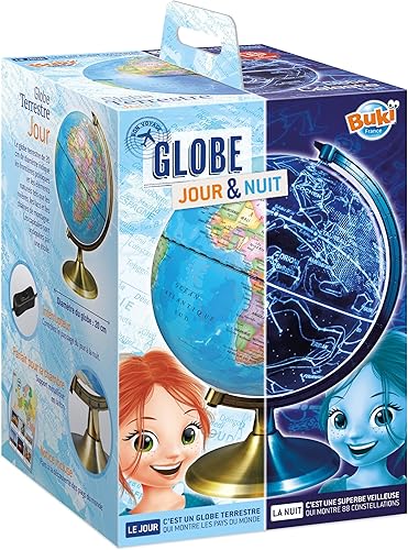 Buki - 7345 - Globe jour et nuit