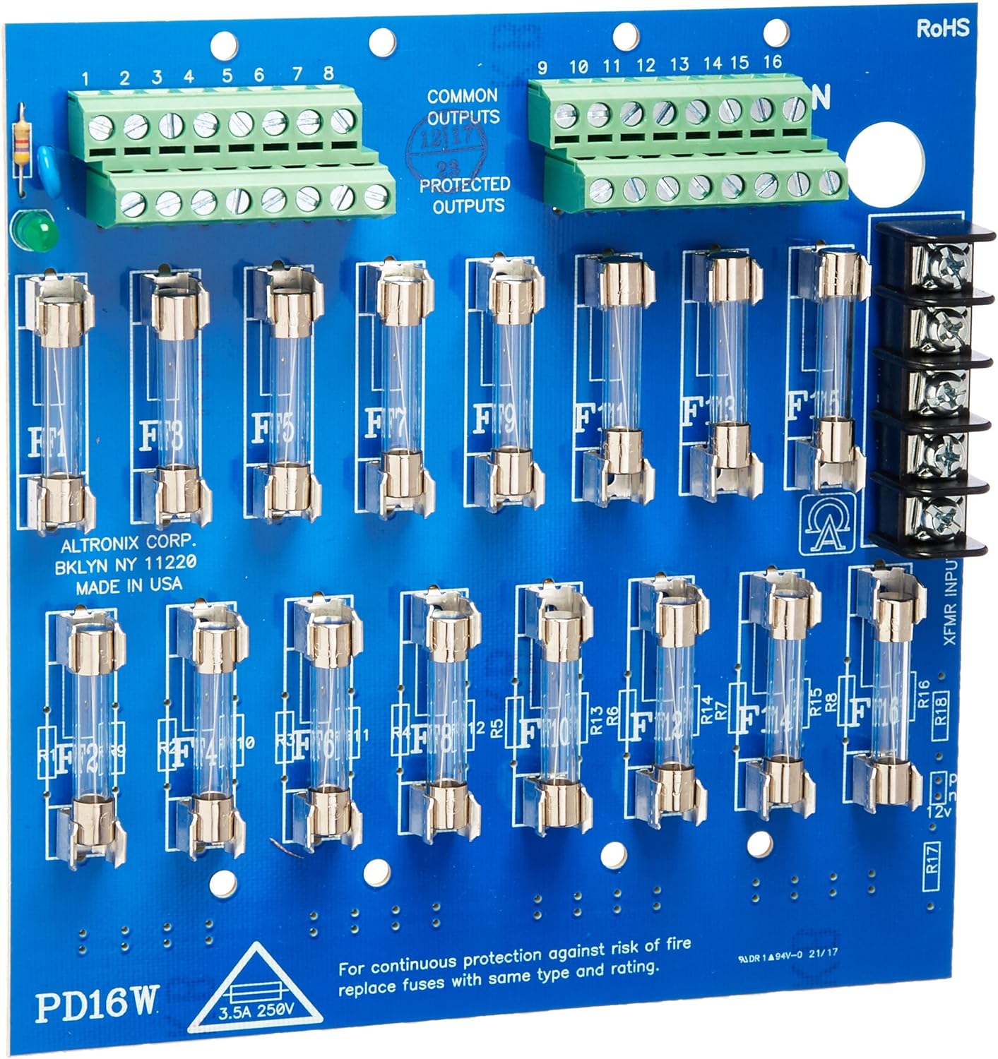 Altronix Power Distribution Module PD16W Amazon.ca Tools & Home