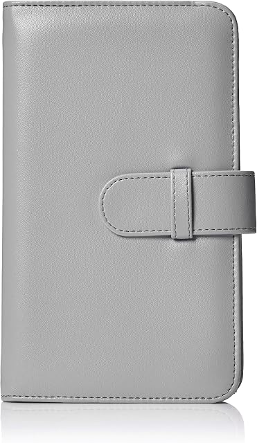 Amazon Basics Wallet Album for 108 Instax Mini Photos - Smokey White