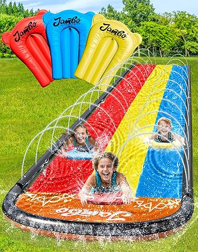 Jambo - Actualizado 2021 -16 pies con 3 carriles y aspersores