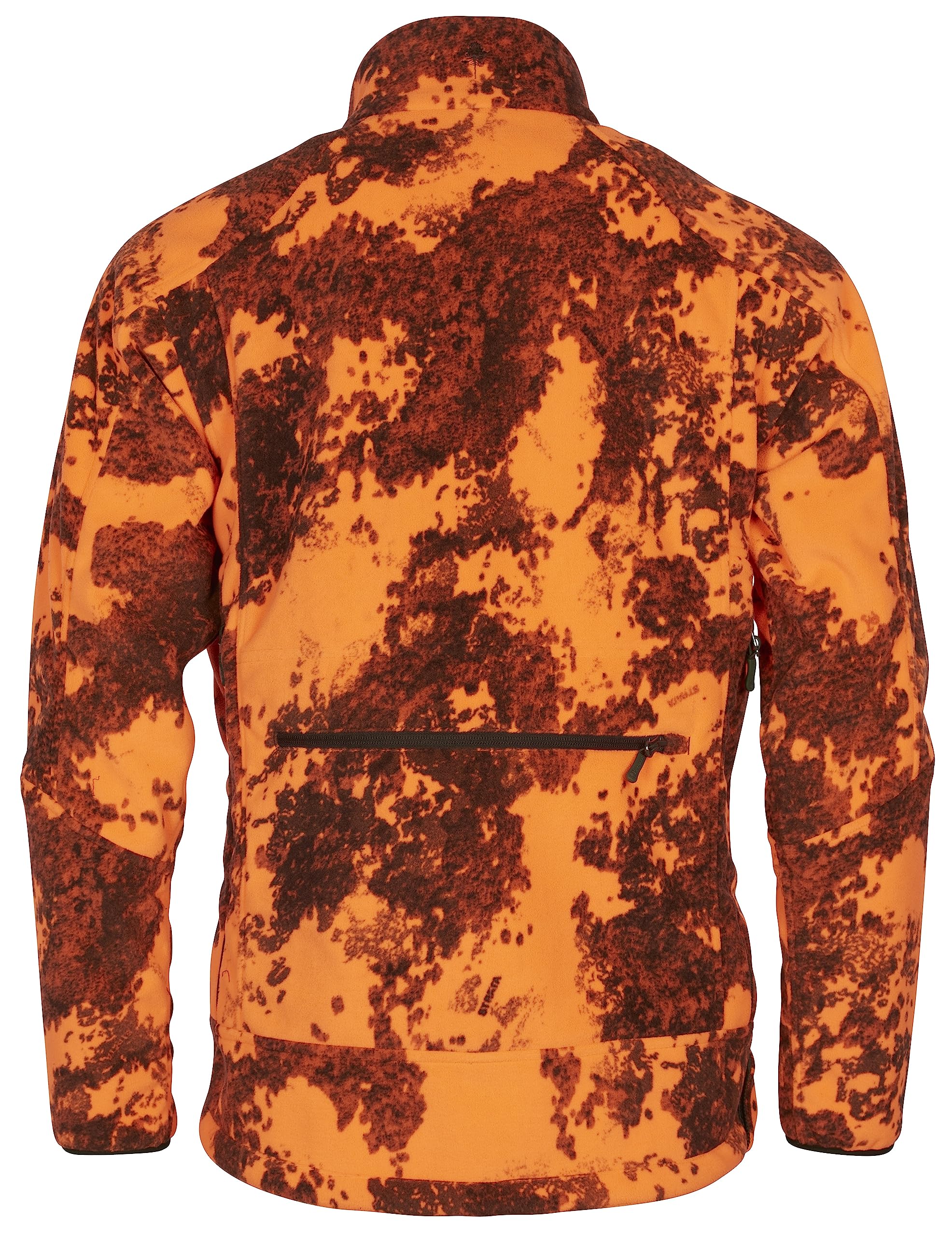 Pinewood Herren Furudal Wendbare Herren Fleecejacke - Hunting Fleecejacken ideal für schnelle Wechsel zwischen Tarnung und Signalfarbe