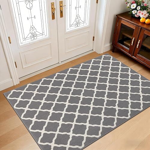 Miniatura 53 de SHACOS Tapetes para puertas de 24 x 36 pulgadas, lavables, antideslizantes, absorbentes de agua, para entrada, entrada, hogar, garaje, cocina