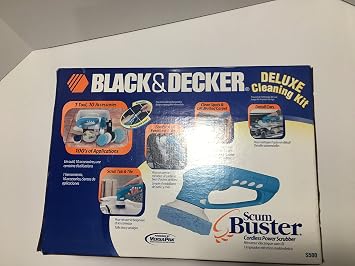 BLACK+DECKER S500 ScumBuster Cordless Power Scrubber
