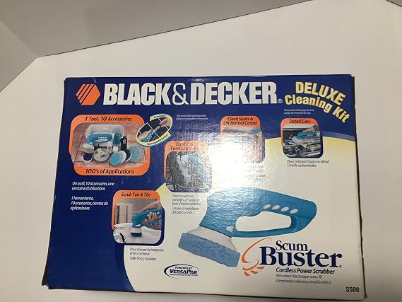 BLACK+DECKER S500 ScumBuster Cordless Power Scrubber