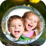 Crystal Ball Frames Photo Editor