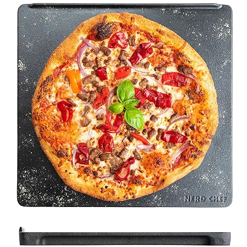 NerdChef Speed Steel - High Performance Pizza Baking Stone |