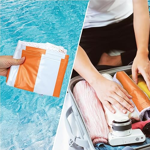 Miniatura 7 de Flotadores de piscina para adultos, balsas flotantes de malla inflables mejoradas, flotador de piscina multiusos 4 en 1, hamaca de agua, flotadores