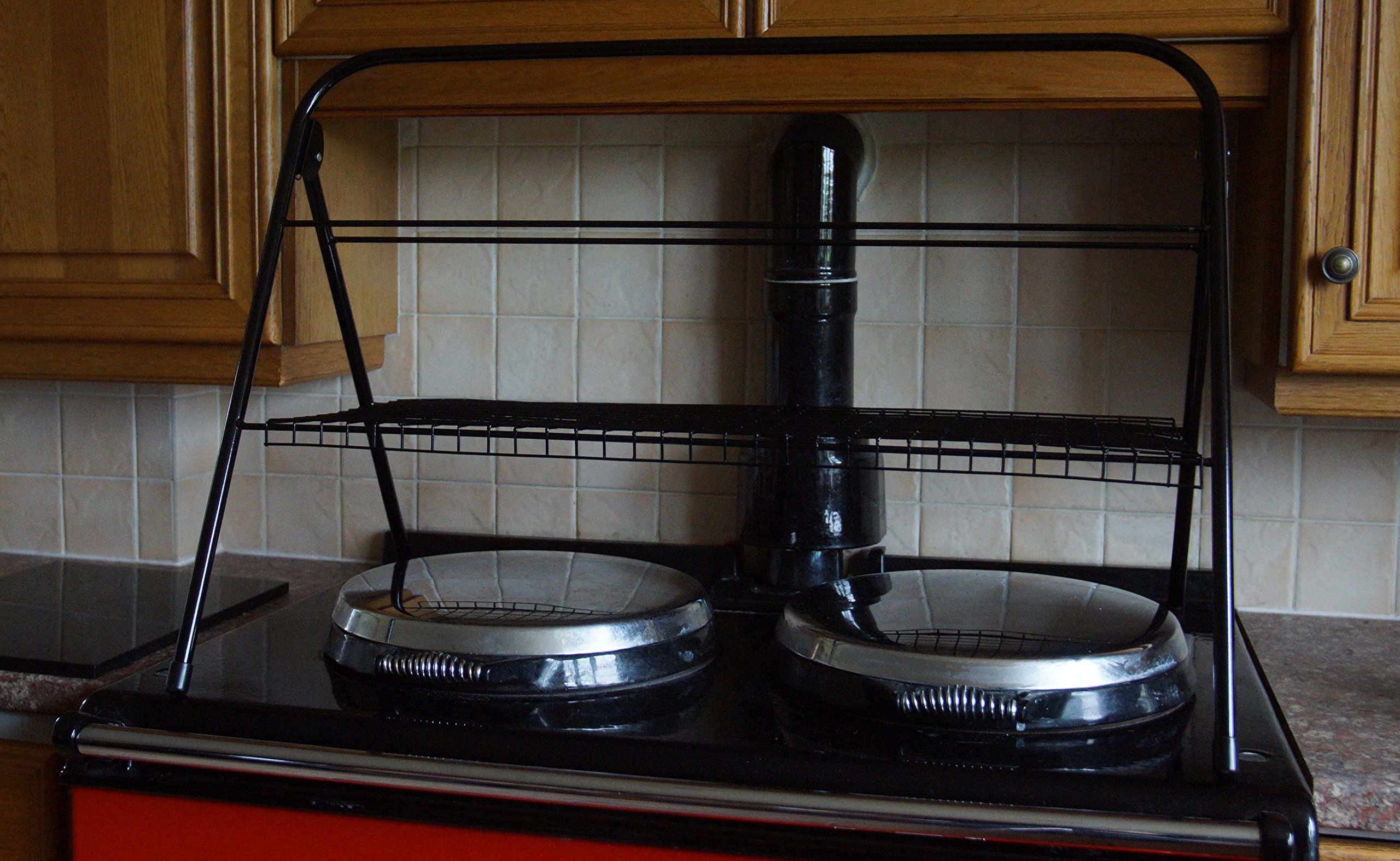 The A2z Stores Black - Drying Stand - Clothes Airer/Pans Tower - (Black)