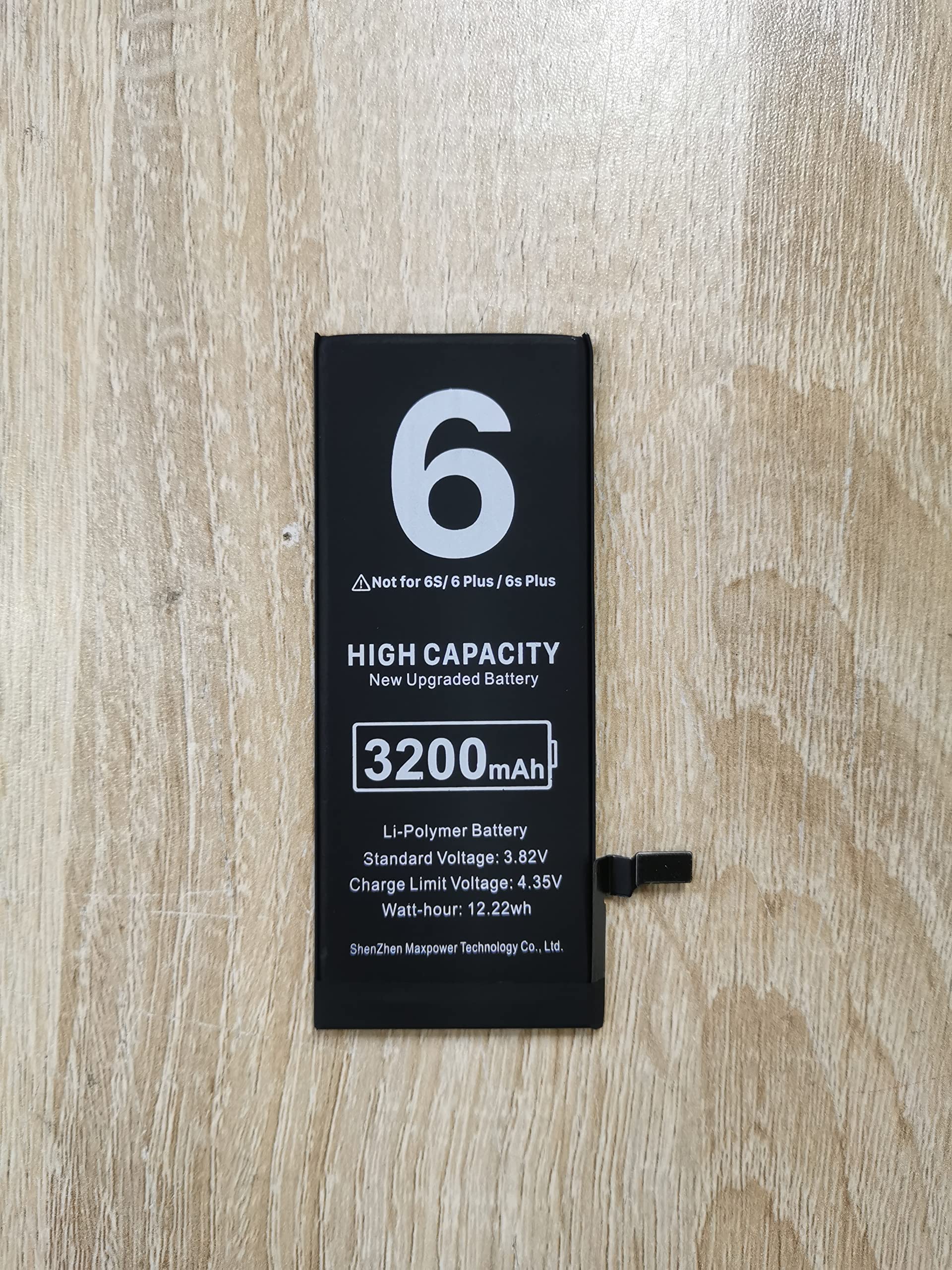 [3200mAh] Battery for iPhone 6 (New 2026 Version), BOANV Ultra-High-Capacity Replacement Battery for iPhone 6 (0-Cycle) with Professional Replacement Tool Kits