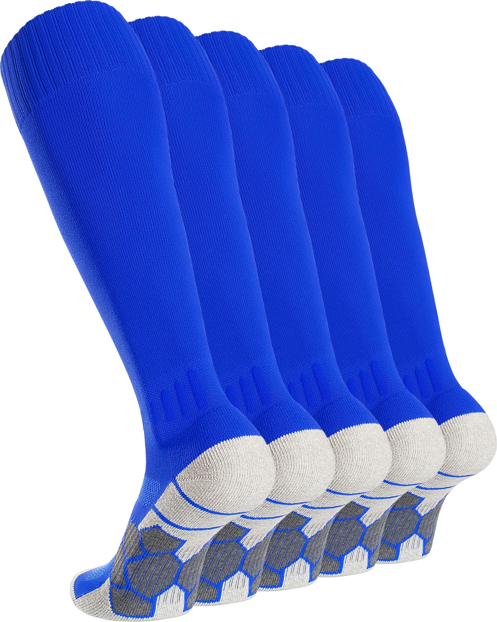 APTESOL Soccer Socks Knee High Team Sport Socks for Kids Youth Adult