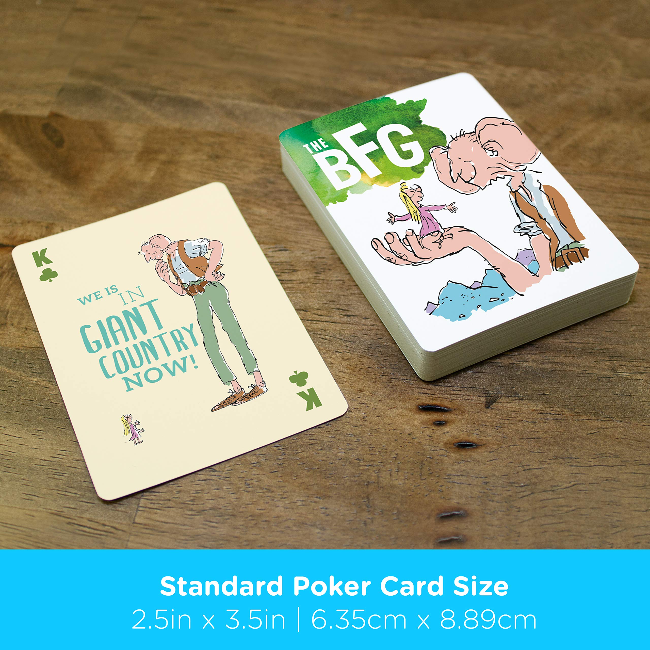 Aquarius Roald Dahl The BFG Playing Cards