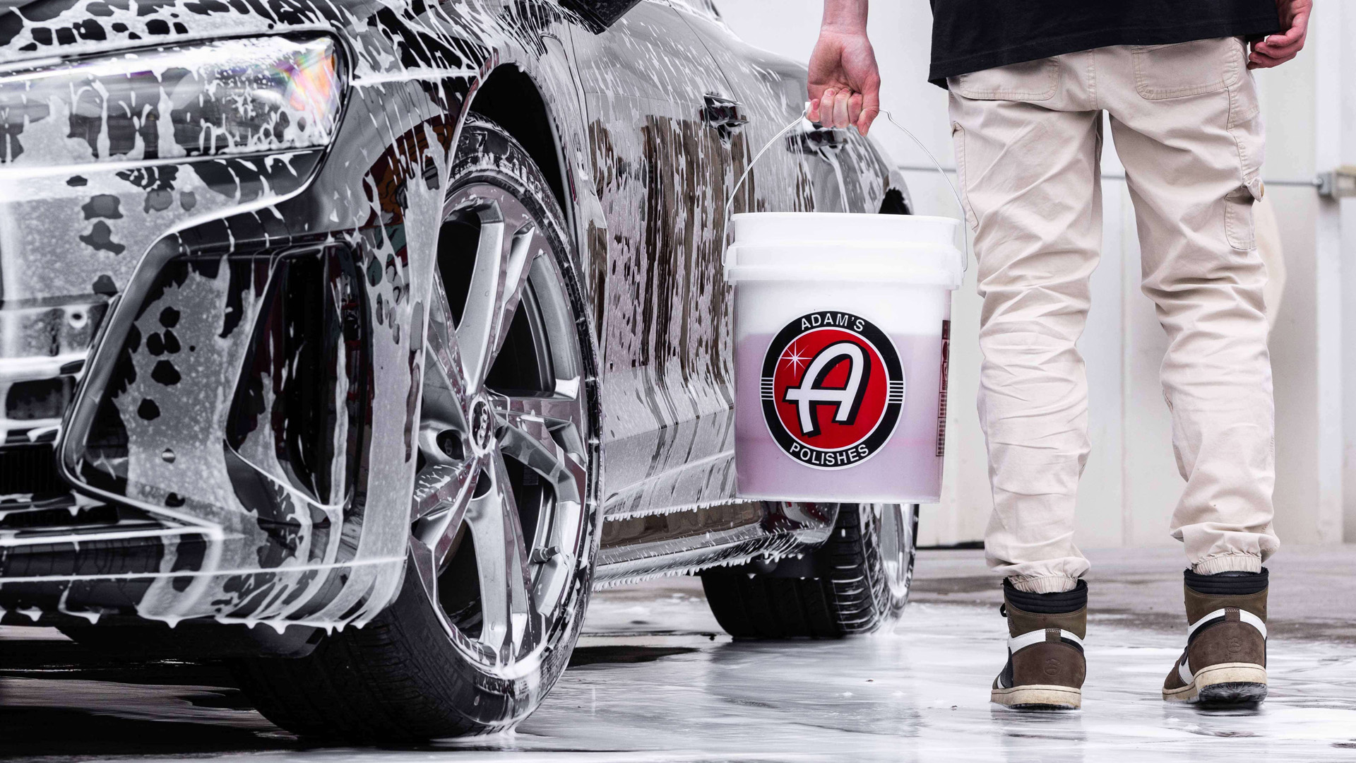 Amazon.com: Adam's Polishes Wash Bucket (5 Gallon Bucket + Grit
