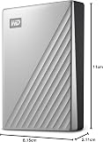 WD 4To My Passport Ultra, Disque Dur Externe Portable, USB-C, compatibilité avec PC, Xbox et Playstation, Boîtier métallique épuré - 6