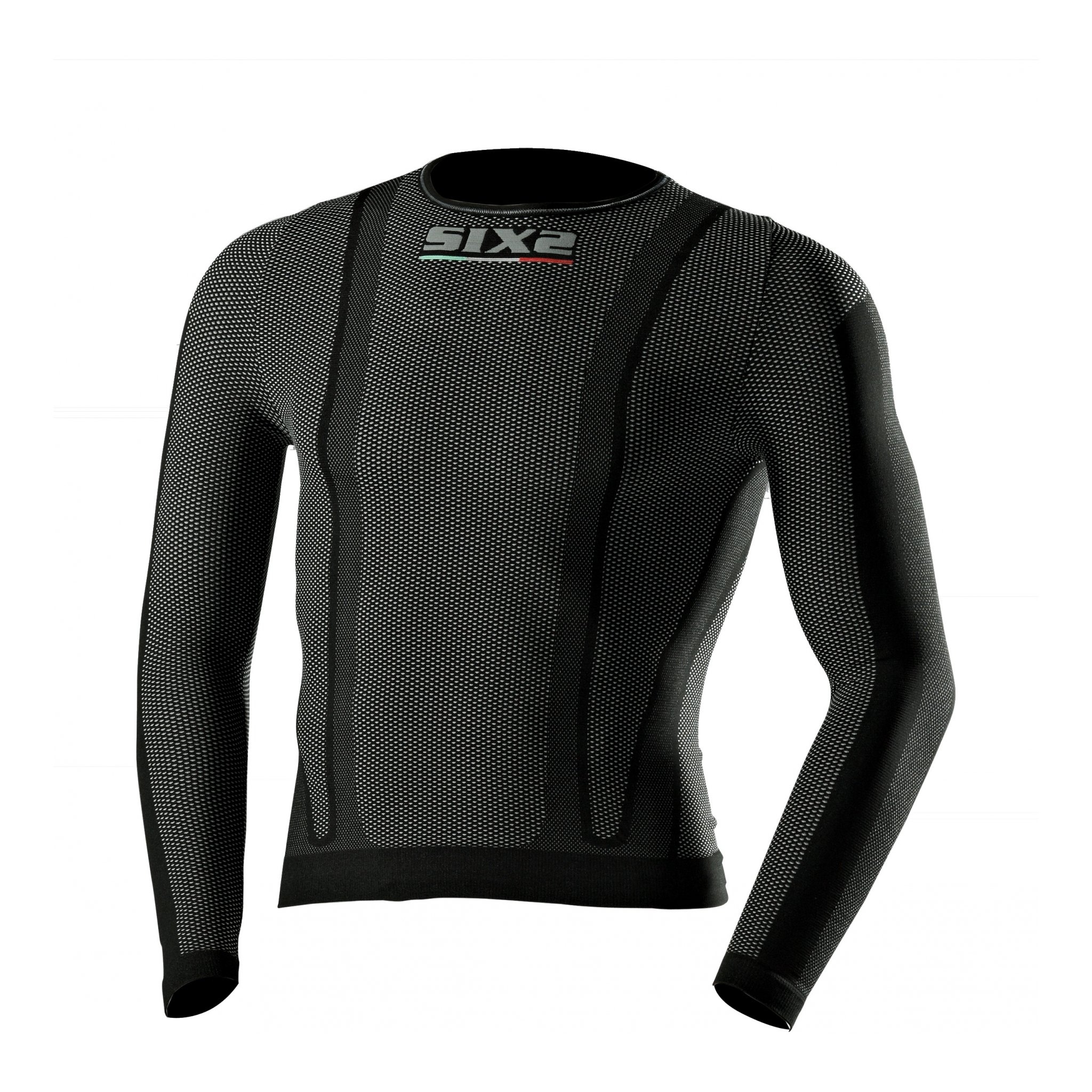 SIX2 T-shirt ml kids BLACK CARBON