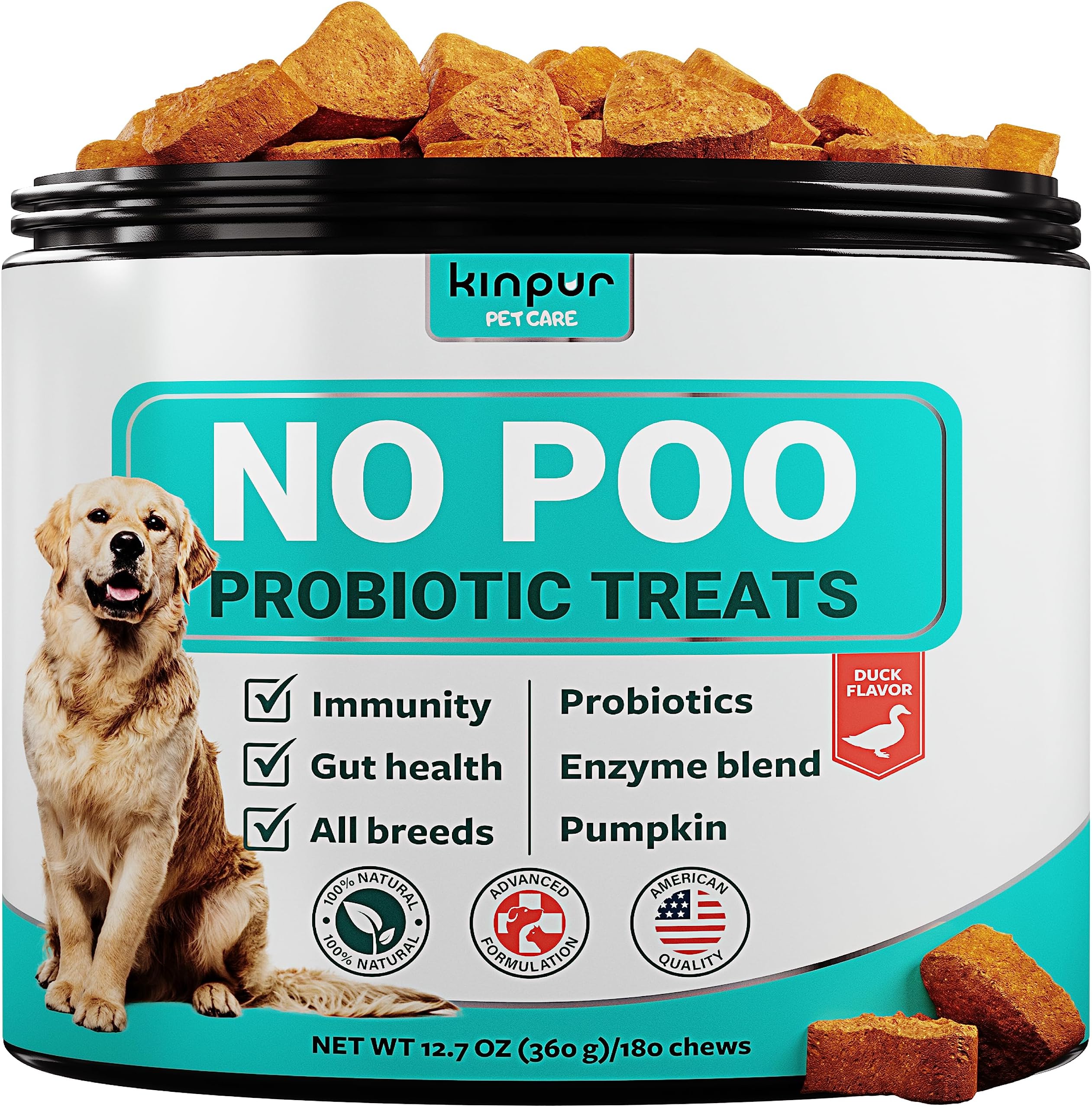 No Poo Treats, Probiotics & Digestive, Prevent Dog from