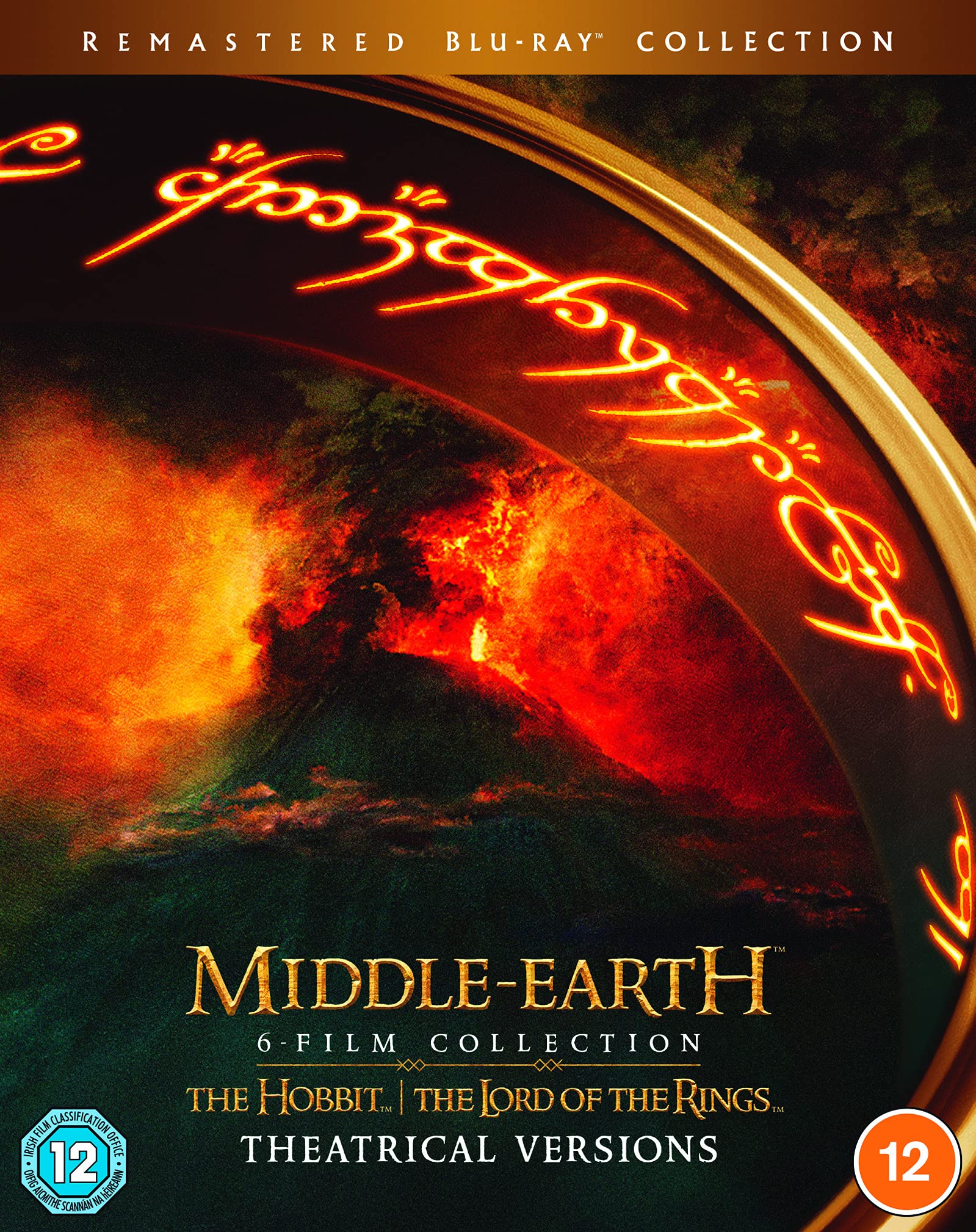 Middle-earth: 6-film collection [Remastered Versions] [Region Free] [Blu-ray] [2001]