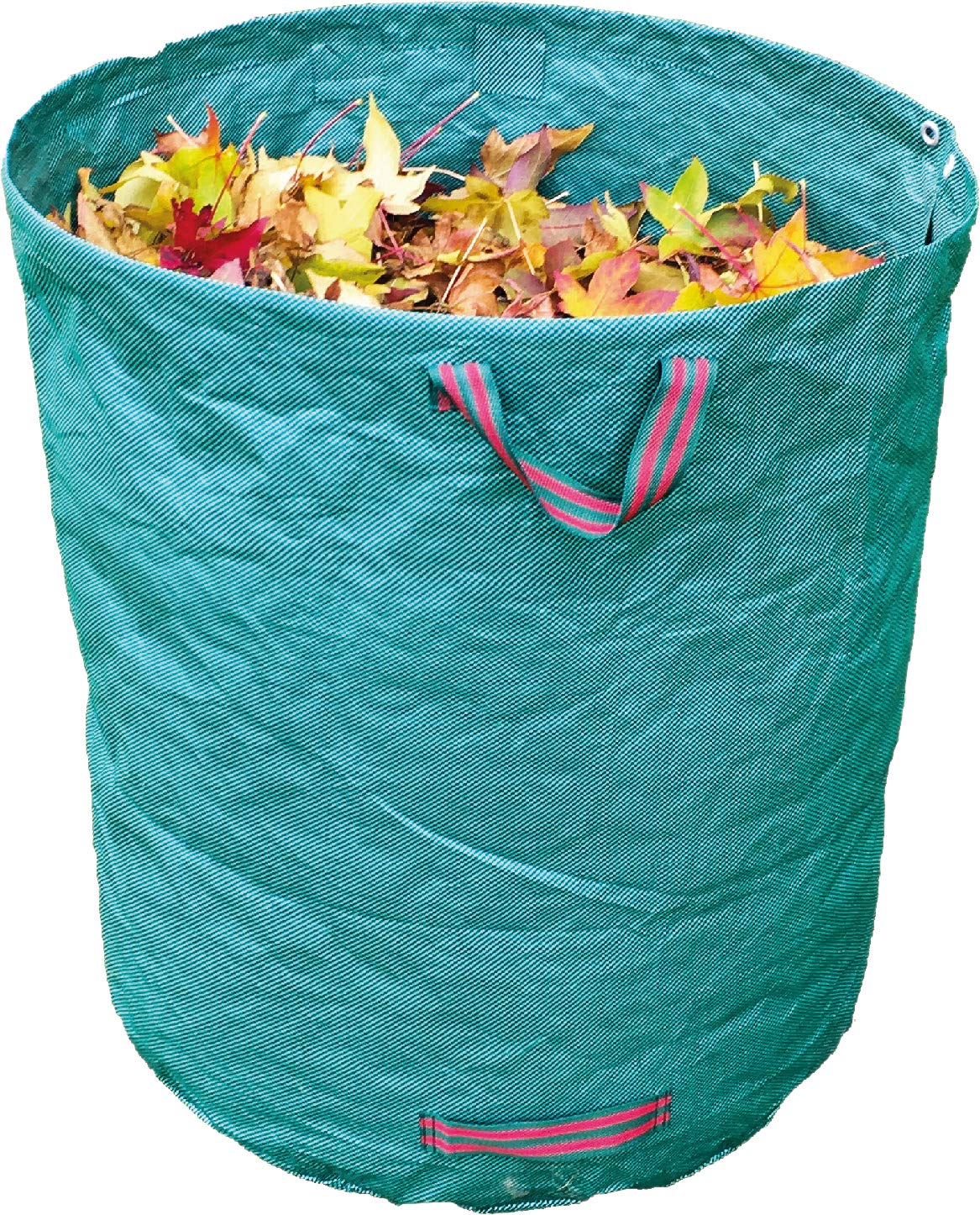 Netagon Green Heavy Duty Collapsible Reusable Outdoor Garden Waste Bag Disposal Bin Carrier | Large Sizes (272 L)