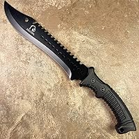 Vista 2 de Falcon Machete Juego de 3 piezas con cuchillos y collar de cuchillo Karambit para camping, deportes al aire libre y colecciones.