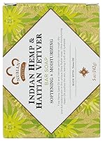 Vista 2 de Barra de jabón Nubian Heritage, cáñamo indio, 5 onzas