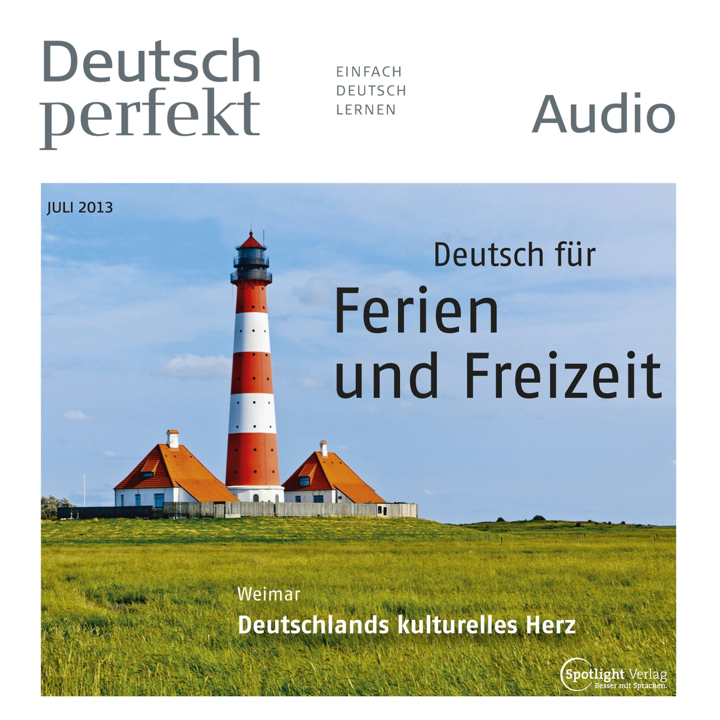 Cover art for Deutsch perfekt Audio. 7/2013