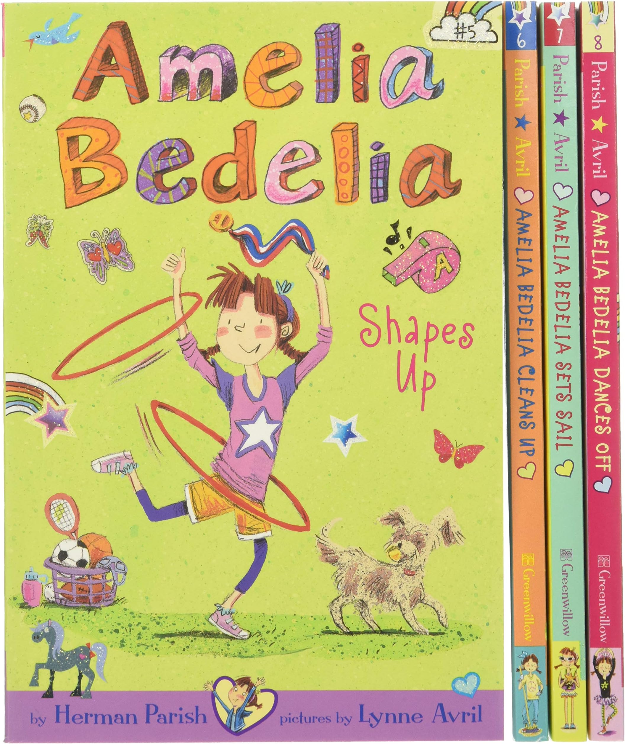 Amelia Bedelia Chapter Book 4-Book Box Set #2: Books 5-8